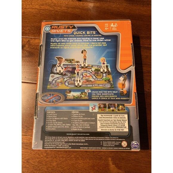 Rusty Rivets Quick Bits Path Board Game NEW - Picture 3 of 5